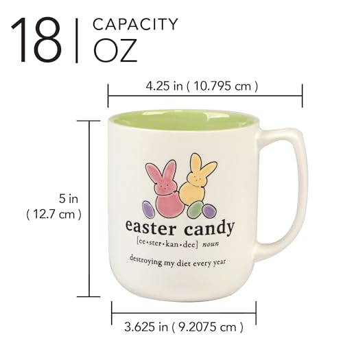 Set de 4 Mugs Easter Words 18 oz Certified International miniatura 3