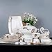 60-częściowe zestawy obiadowe Ivory Białe porcelanowe Set , ceramiczne miski , talerze zestaw kuchenny , zestawy obiadowe Plate , porcelana , naczynia stołowe Set