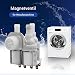 Válvula magnética de repuesto para lavadora Miele 1678013, 230 V, 3 vías,...