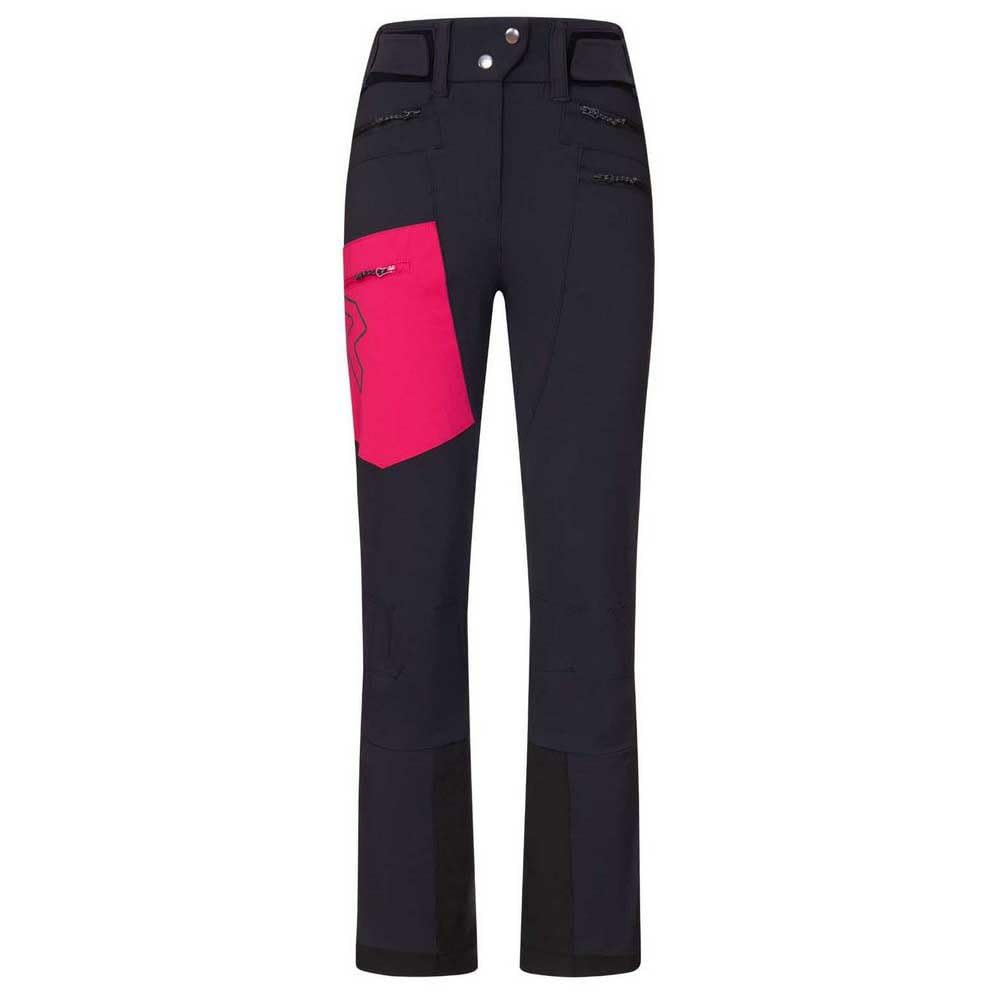 Rock Experience REWP05011-C774 Black Tower Woman Pant Pants Women's 0208 Caviar+2000 Cherries Jubilee S