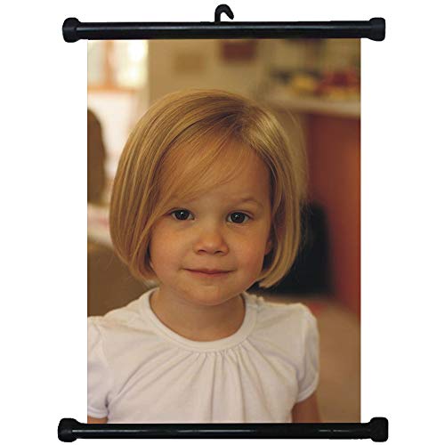 sp217174 Girls Hairstyles Wall Scroll Poster For Barber Salon Haircut Display
