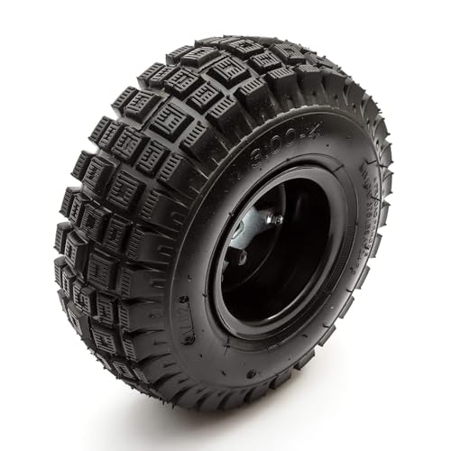 10 Inch 47cc 49cc Minimoto 3.00-4 Rear Wheel Rim Tyre Inner Tube Mini Pocket ATV Quad Bike 13x10mm Bore Fixing Plate