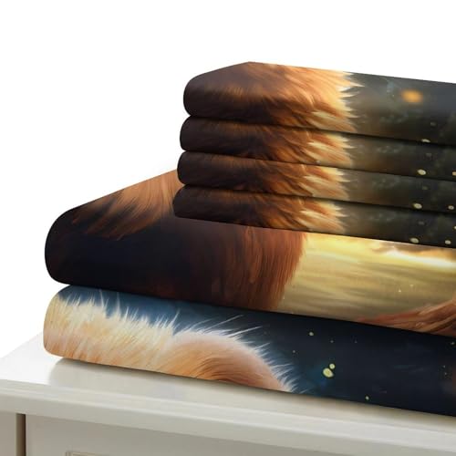 Housse de couette super douce king imprimée en haute définition 3D - 7