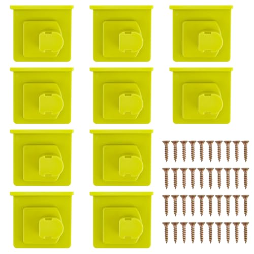 Support à outils électriques pour Ryobi 18V avec 40 vis incluses - Lot de 10