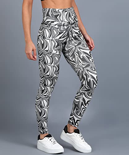 Image of Rock Paper Scissors Premium Gym wear /Active Wear Tights Strechable Leggings Yoga Pants Gym Tight Abstract Print