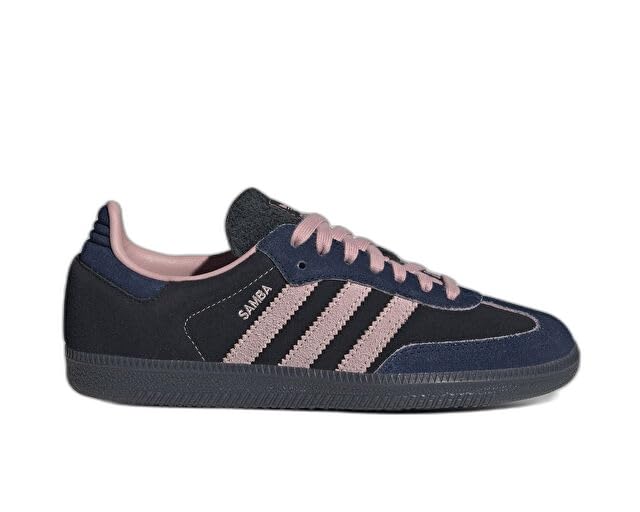 Adidas Samba OG Damen Sneaker, Schwarz Rosa Blau, 38 EU – Ansicht 2