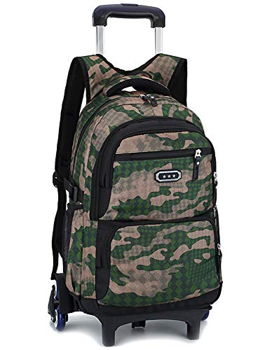 Mochilas con Ruedas: Chico Escolar Grande con Seis Trolley  Estilo 3 6