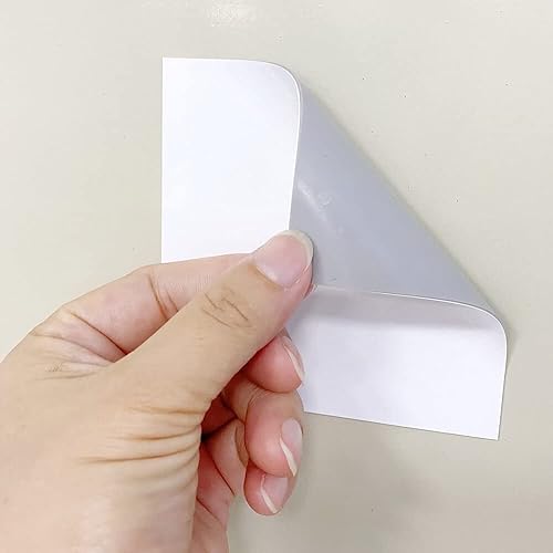 Miniatura 5 de Notas adhesivas de borrado en seco reutilizables, diseño de superficie de mármol, no magnéticas, sin pegamento, calcomanías para pizarra blanca para