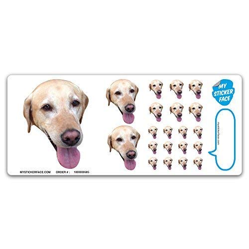 Custom Face Stickers, Photo Decals, Sampler Sheet - Pet Gift - Thumbnail 2
