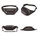 ZZNICK Genuine Leather Fanny Pack/Waist Bag/Organizer with Adjustable Belt, Multiple Pockets For Men and Women