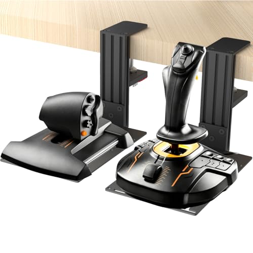 Support de Bureau HOTAS Universel pour Thrustmaster T.16000M et Logitech X56