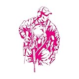 Stickers artistiques en vinyle Soldat militaire des forces spéciales 48x76.3cm Culture du tatouage RoseRouge