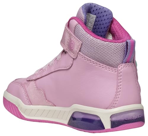 Geox Junior J Inek Girl Sneakers Pink, Multicolor 29 EU – Ansicht 3