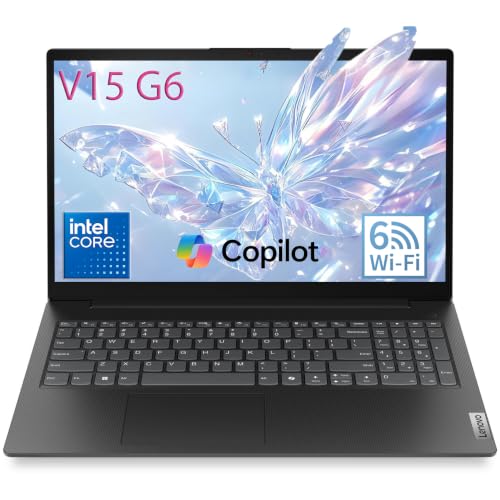 Image of Lenovo Laptop Computer for Home and Office with Office 365, 15.6 FHD Display, 16GB DDR5 RAM, 256GB SSD, Intel Dual-Core, WiFi6, Bluetooth 5.2, USB-C, Portable Desgin, Long Battery, Windows 11 Home