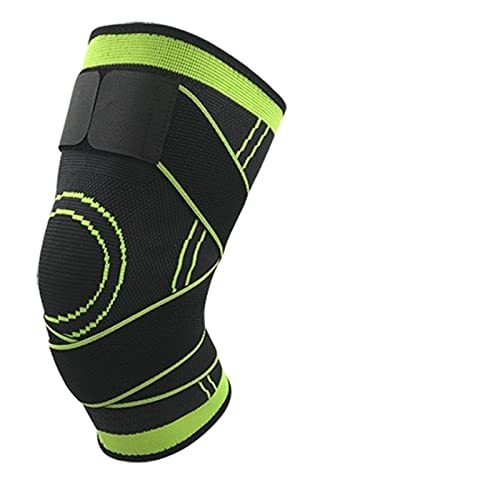 Transpirable Calor de Invierno de Seguridad de la Rodillera Rodilleras Deportes Formación elástico Rodilla Rodilla de Apoyo Proteger a 1 PC (Colore : Bandage Green, Dimensioni : 3XL) Cover