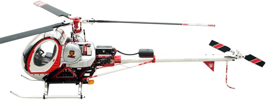 RC Helicopters for Adults, JCZK 300C PRO 2.4G 12CH Flybarless RC Helicopter Model with H1 Smarts Flight Control and GPS Positioning (RTF Version)