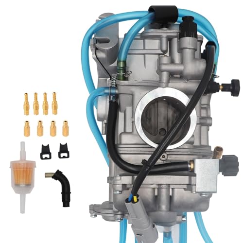 Dlkvoro FCR MX Flat Carburetor Compatible with WR250 WR250F YZ250 YZ250F 2001‑2013 Keihin FCR MX Carb Assembly