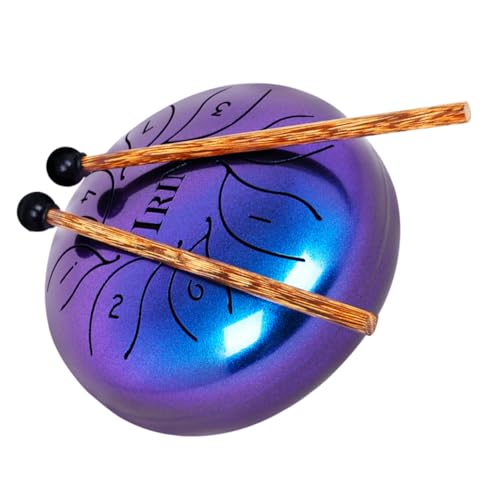 VICASKY Drum Kit Portable Steel Tongue Drum Perfect for Beginners Music Therapy Yoga Meditation
