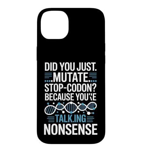 Did You Just Mutate Stop Codon �ʔ��������w�̌��t �X�}�z�P�[�X iPhone 14 Plus �p