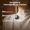 DJI Mic 3 (2 TX + 1 RX + Charging Case) Advanced Mini Wireless Microphone CP.RN.00000480.01 Bundle with 1 YR CPS Enhanced Protection Pack, 2X Deco Essentials 3.5mm Clip-On Mini Lapel Mic