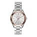Michael Kors Women's Mini Slim Runway Silver-Tone Watch MK3514