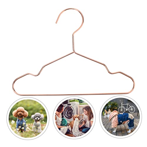 Supvox 3stücke Hundebekleidungs-halterungen Aus Eisen Pet Apparel Organizer Für Platzsparende Aufbewahrung Von Hundefashion Roségold