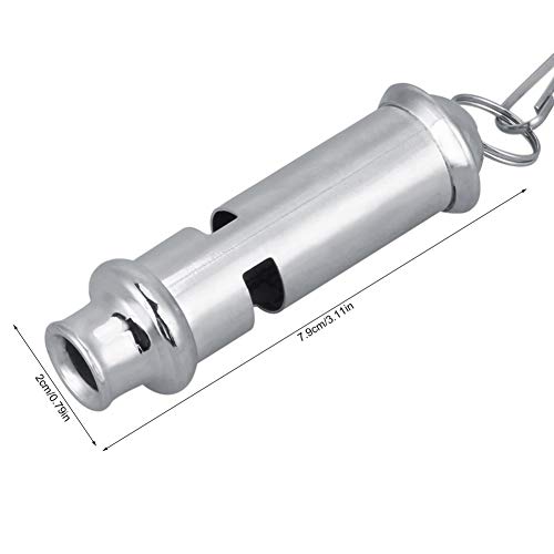 Silbato de acero inoxidable para entrenamiento miniatura 1