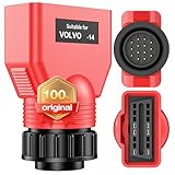 Autel Original MaxiSYS 14-PIN CV Adapter for Volvo, Volvo14 Off-Road Construction Cable Connector, Work w/Truck Scanner Diagnostic Scan Tool MS908CV, MS908CV II, MS909CV, MS906CV, and MaxiFlash VCI