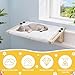 MICHIHOMIE Heizungsliege Katzen Katzenliege Balkon Katzenbett für Bettkante Heizung Hängen Liegeplatz Einhängen Bett Hängematte Heizkörper Katze Heizungsliegekatzen