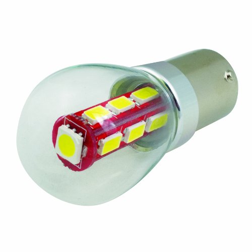 2 PCs LED Bulb BAU15S Base 12V Natural White 6000K 1 year warranty