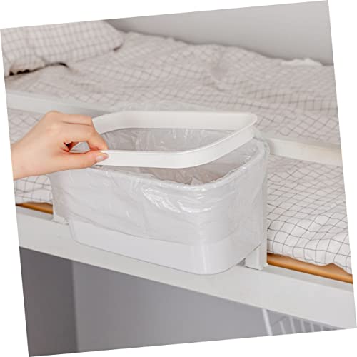 Bote de basura rectangular colgante Unomor blanco 2 piezas miniatura 6