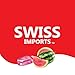 Swiss Imports Sugar Free Bonbons Hard Candy Drops, Watermelon, 1.4 oz/40g Box, 9 Pack