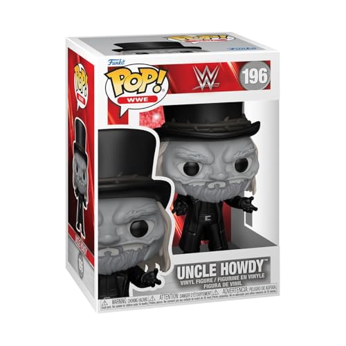 Funko Pop! WWE: Uncle Howdy - 1 in 6 Chance of Receiving The Rare Chase Variant - Styles May Vary - Figura de Vinilo Coleccionable - Idea de Regalo - Mercancía Oficial - Juguetes para niños y Adultos
