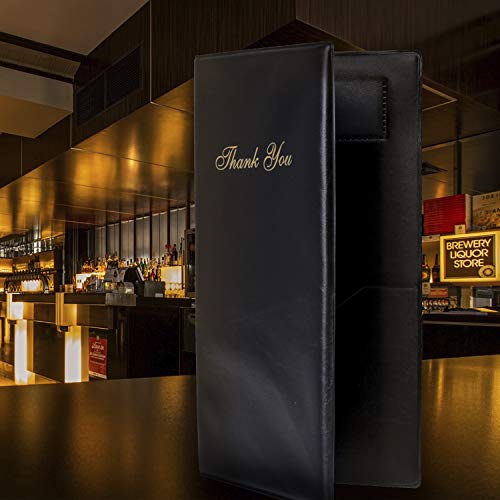 Budgetizer Check Presenters For Restaurants – 20 Pack Guest Check Books For Servers – Check Holder – Check Book #TOP5