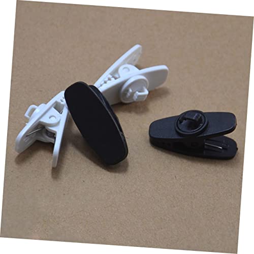 MILISTEN 5 Peças Conector De Roupas Fones De Ouvido Suporte Clipe De Gerenciamento De Cabo Braçadeir