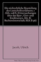 Die Zivilrechtliche Beurteilung Des Lastschriftverfahrens 3428083369 Book Cover