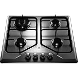 Cooktop a Gás Electrolux Inox com 4 bocas e Queimador Tripla Chama Bivolt GT60X - Inox - Bivolt