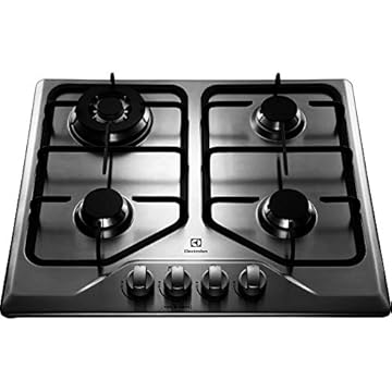 Cooktop a Gás Electrolux Inox com 4 bocas e Queimador Tripla Chama Bivolt GT60X - Inox - Bivolt