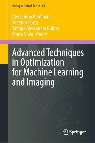 Advanced Techniques in Optimization for Machine Learning and Imaging-finelybook