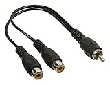 Cavo splitter audio con connettori RCA