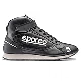 Sparco S00126543NR Botines Racing MS Crew Talla 43 Negro