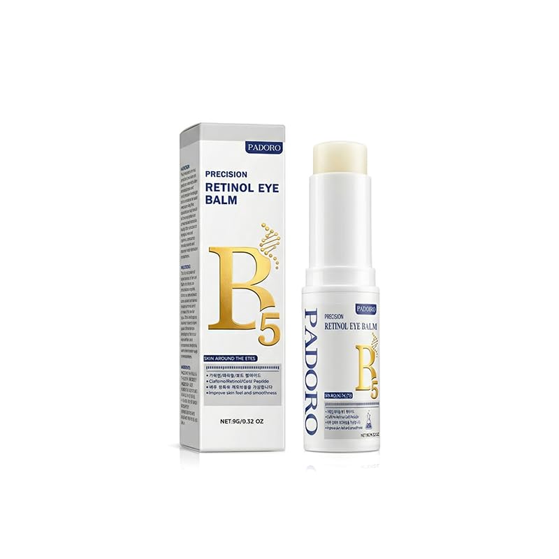 Retinol Eye Stick, Eye Cream with Peptides & Niacinamide,Helps Improve the Appearance of Fine Lines, Dark Circles & Puffiness,Firming & Smoothing Under Eye Care, 0.32 fl oz