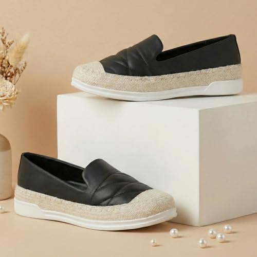 Image of TRASE Women Comfortable Loafers | Stylish Soft Slip-On Casual Flat Bellies Shoes for Women | Lightweight Footwear for Girls