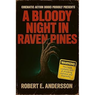 A Bloody Night In Raven Pines Audiolibro Por Robert E Andersson arte de portada