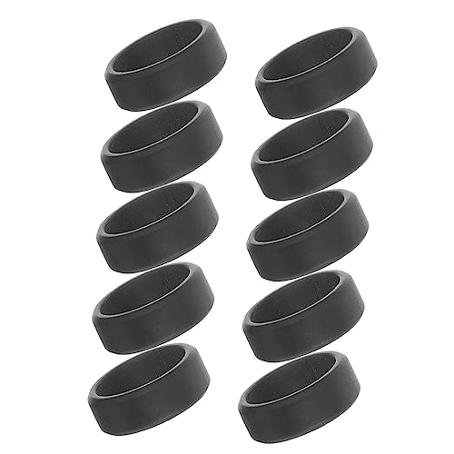 Anillos de silicona flexibles para hombre 10 unidades miniatura 6