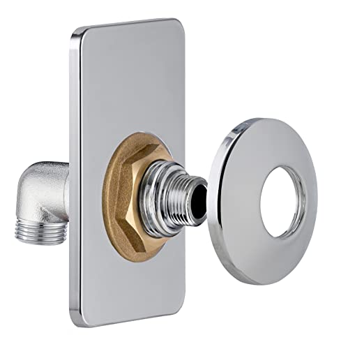 Platine sortie de Cloison simple Universelle pour WC FIXSYSTEM