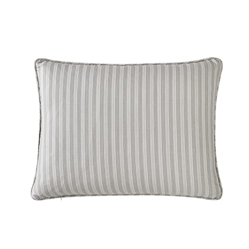 Stone Cottage - Queen Comforter Set, Reversible Cotton Bedding With Matching Shams And Bedskirt, All Season Home Decor (Lancaster Blue, Queen) #TOP7