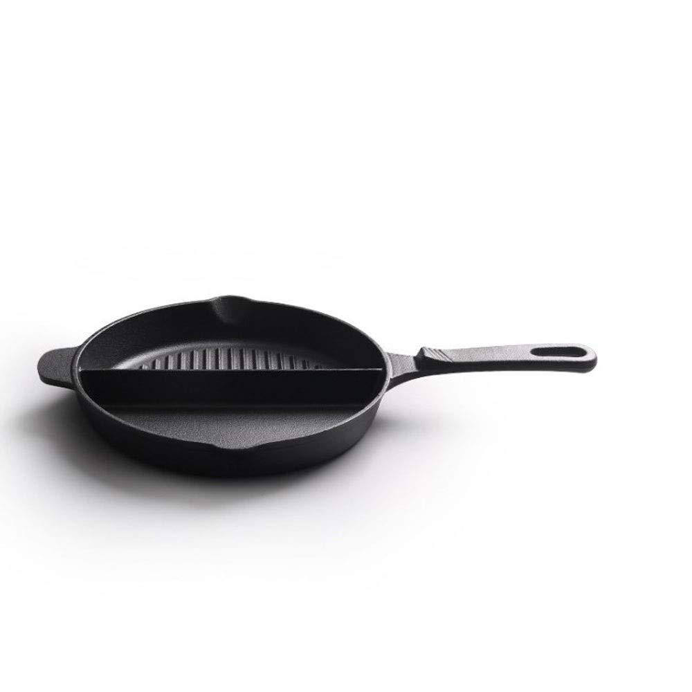 Poêle à Frire en Fonte Poêle à Steak Poêle à Frire en Fonte Non revêtue