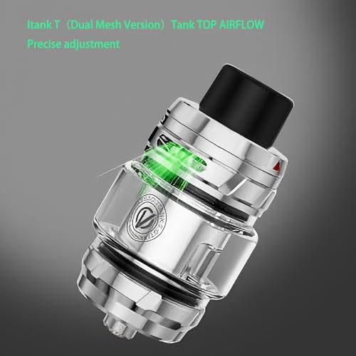 Vaporesso Itank T (Dual Mesh Version) Tank Top Airflow Sliding Open Atomizer 6ml fit GTi 0.2Ω / 0.4Ω DUAL MESH coil Fit GEN MAX/ARMOUR Ultra/GEN 200