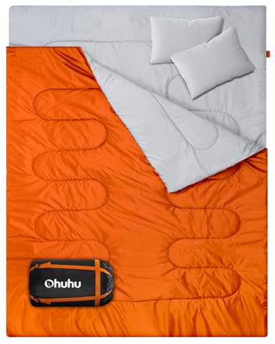 Schlafsack Outdoor Doppelschlafsack - Ohuhu Deckenschlafsack...